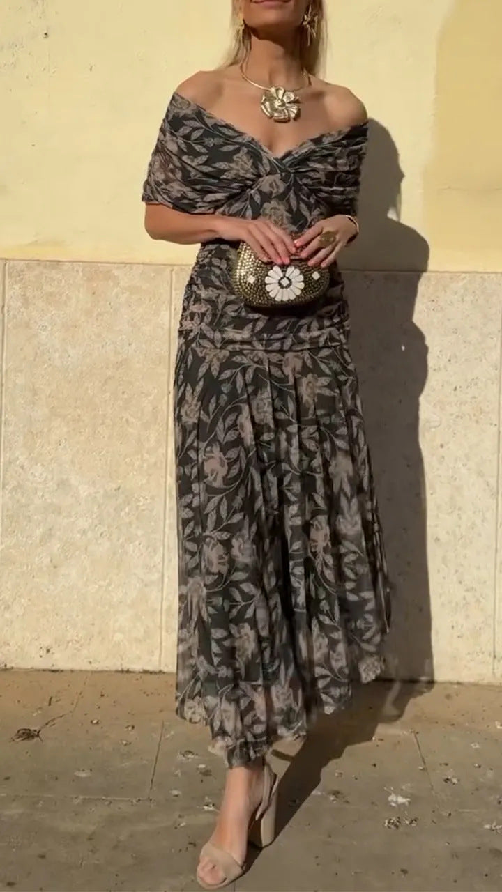 Lucía | Vestido Maxi de Fiesta Elegante con Escote en V