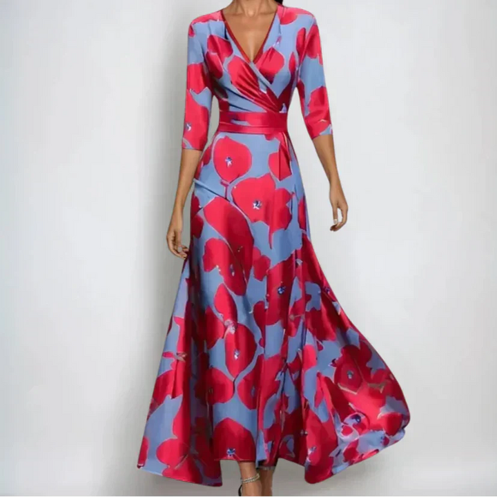 Emmy - Vestido Floral de Lujo
