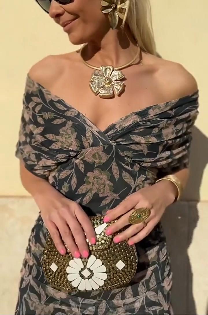 Lucía | Vestido Maxi de Fiesta Elegante con Escote en V