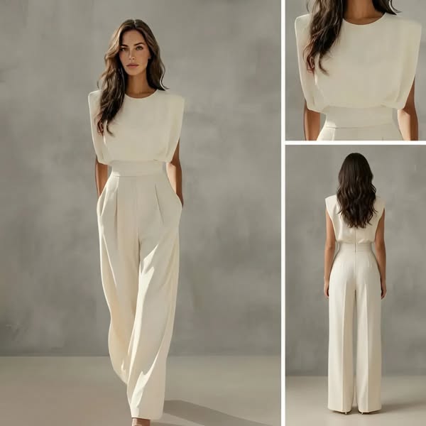 Noemi | Mono Elegante con Cintura