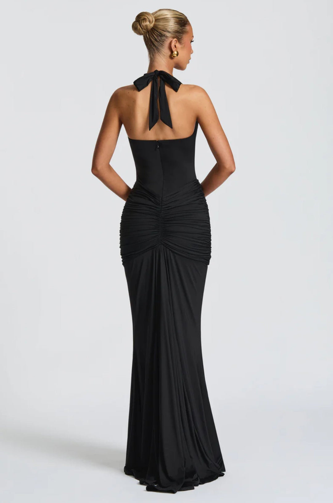 Vestido Tatiana™ -  Elegancia fluida con escote halter