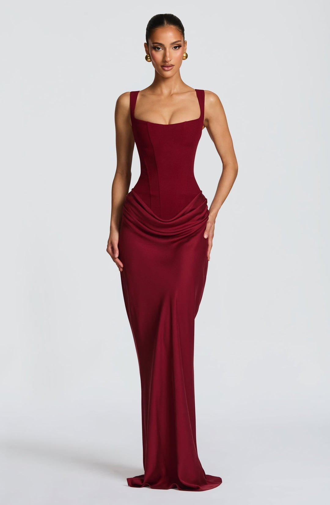 Vestido Aria™ -  Silueta fluida con corsé ajustado