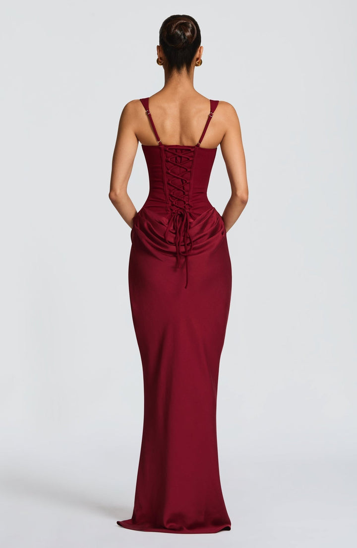 Vestido Aria™ -  Silueta fluida con corsé ajustado