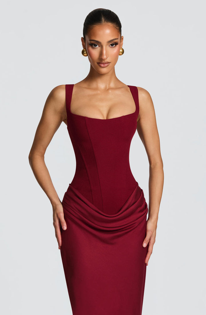 Vestido Aria™ -  Silueta fluida con corsé ajustado