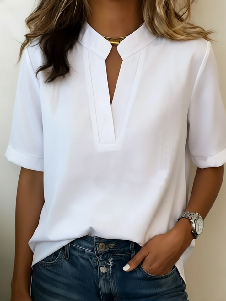 Lucía | Camisa de Manga Corta Relaxed