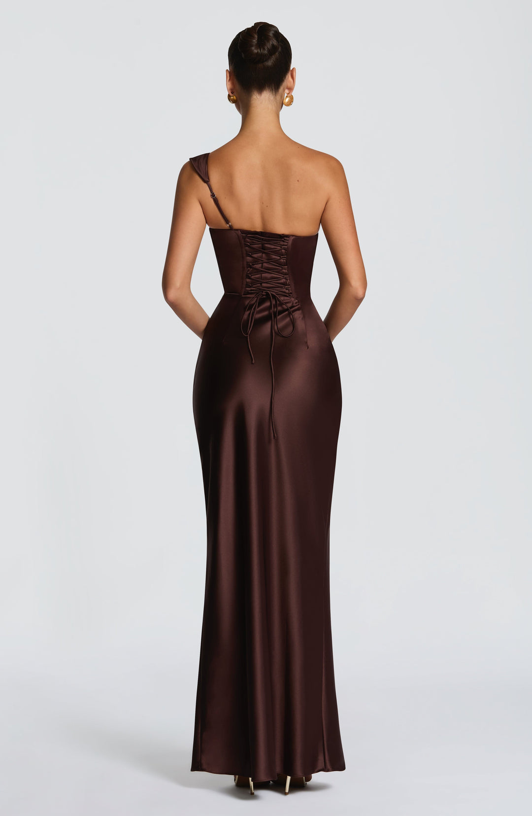Vestido Carolina™ -  Elegancia asimétrica con caída satinada